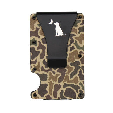 Local Boy Front Pocket Wallet - Old School Camo