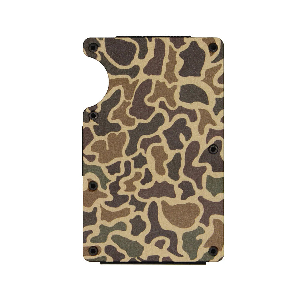 Local Boy Front Pocket Wallet - Old School Camo