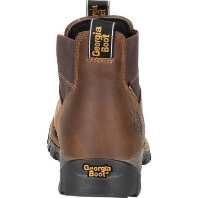 Georgia Boot Wide Eagle One Steel Toe Waterproof Chelsea Work Boot