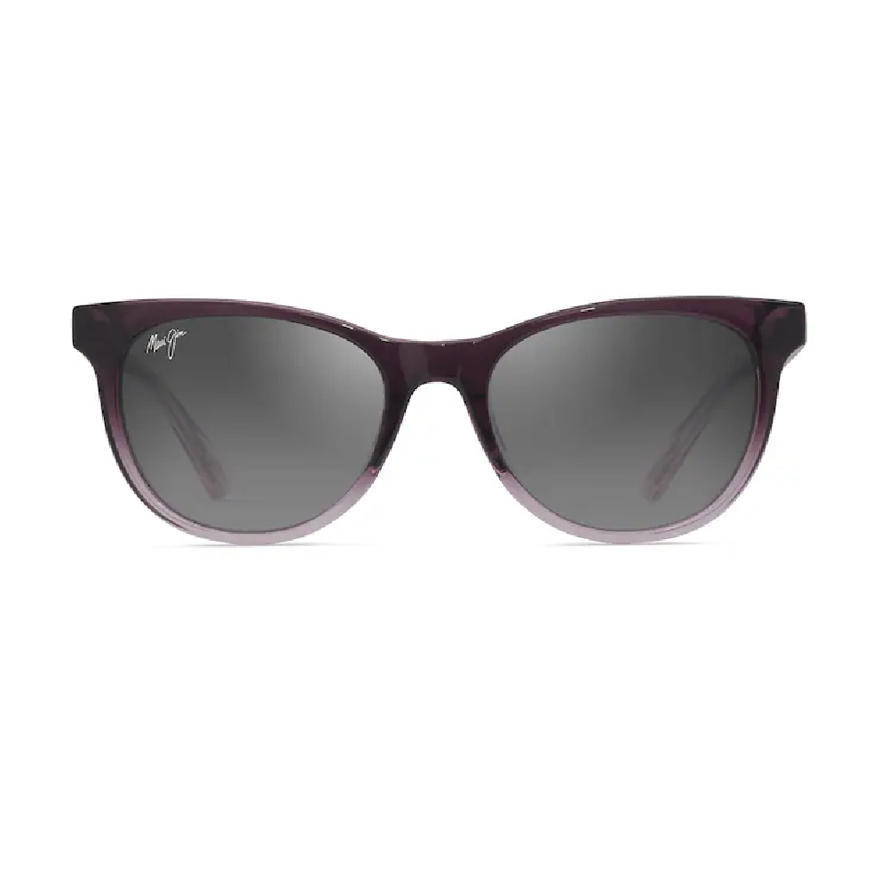 Maui Jim Lonomea Polarized Sunglasses Dark Violet/Lilac with Neutral Grey Lens