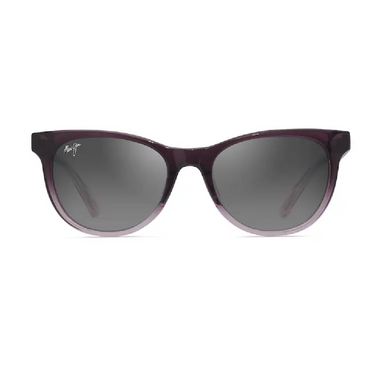 Maui Jim Lonomea Polarized Sunglasses Dark Violet/Lilac with Neutral Grey Lens