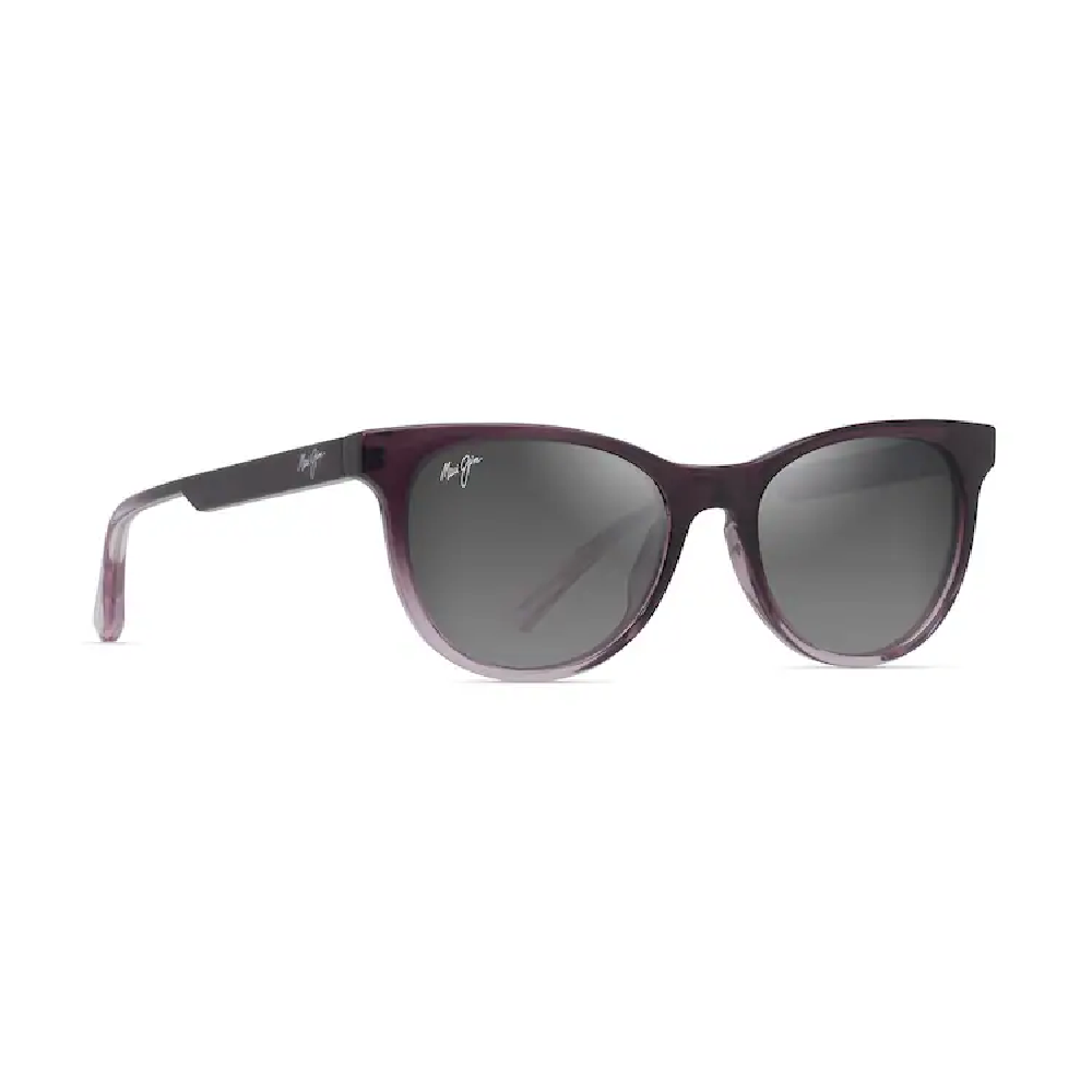 Maui Jim Lonomea Polarized Sunglasses Dark Violet/Lilac with Neutral Grey Lens