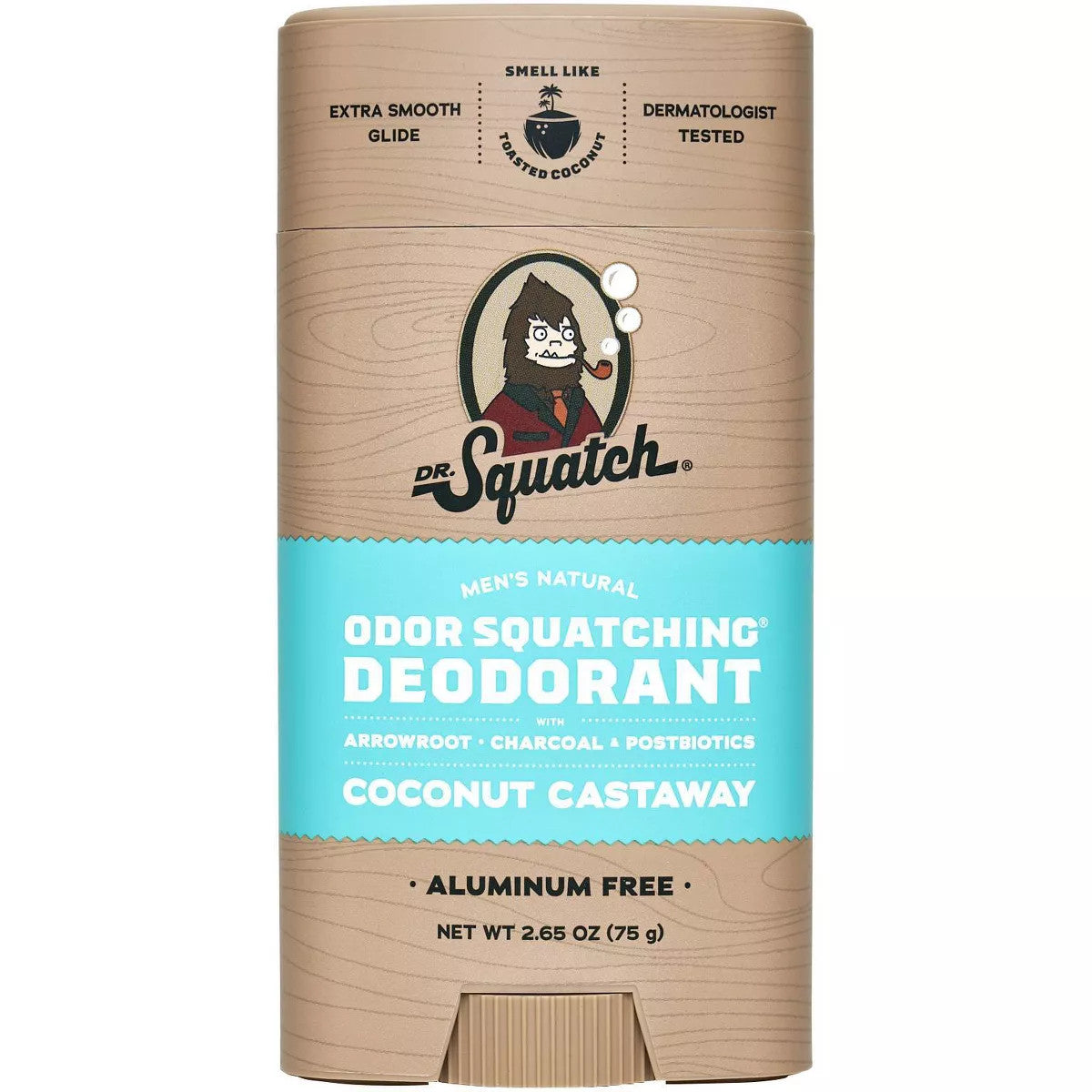 Dr. Squatch Men's Natural Deodorant - Coconut Castaway