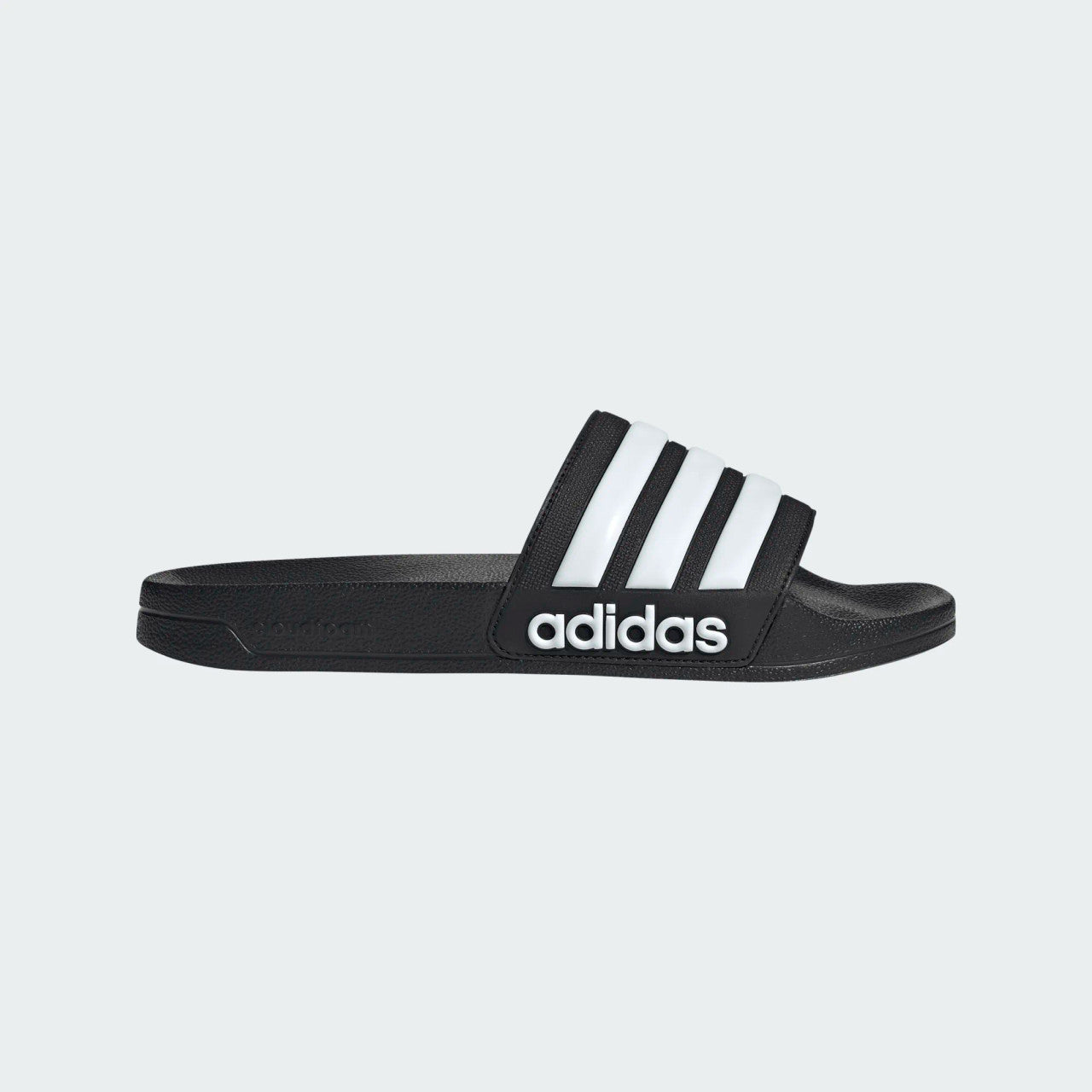Adidas Adilette Shower Slides - Black/White
