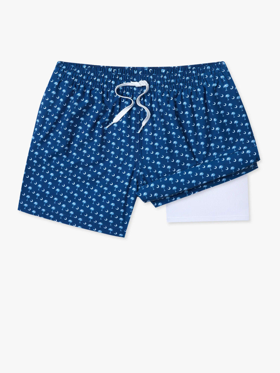 Chubbies Men's Lined Classic Swim Trunk - The Goodnight Palmetto Moons 5.5"