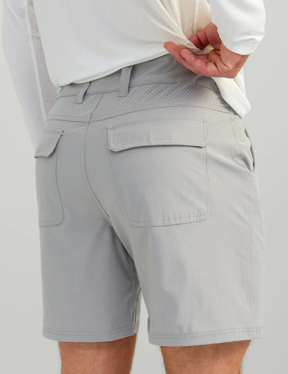 Huk Next Level 7" Short - Overcast Grey