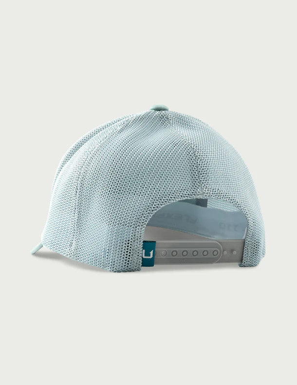 Huk Men's Embroidered 110 Trucker Hat - Mineral Blue