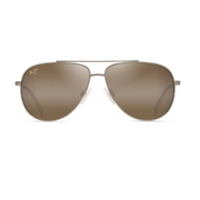 Maui Jim Hauoli XS Polarized Sunglasses Light Gold Frame with HCL Bronze Lens