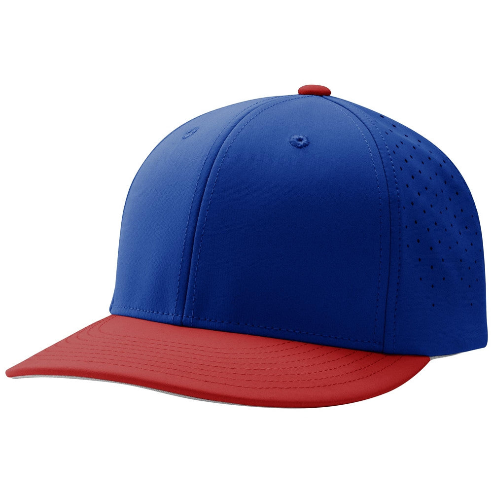 Champro Ultima Fitted Cap - Royal/Scarlet
