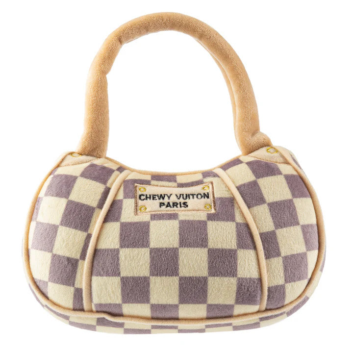 Haute Diggity Dog Checker Chewy Vuiton Handbag - Large