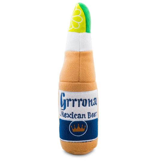 Haute Diggity Dog Grrrona Beer Bottle Plush Dog Toy
