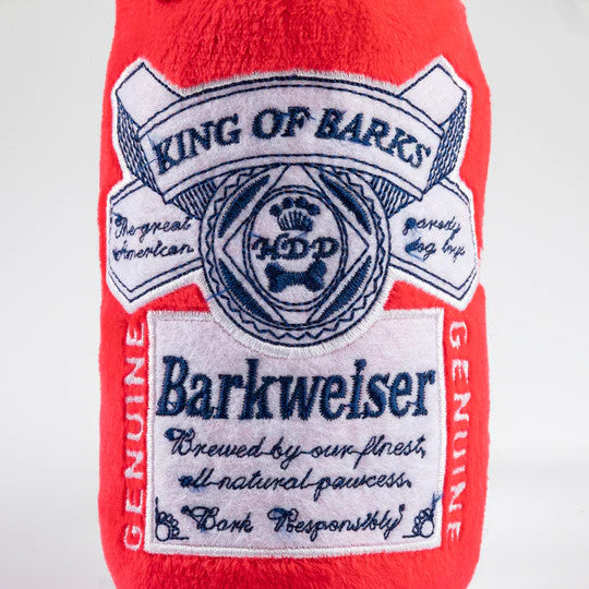 Haute Diggity Dog Barkweiser Can Parody Dog Toy