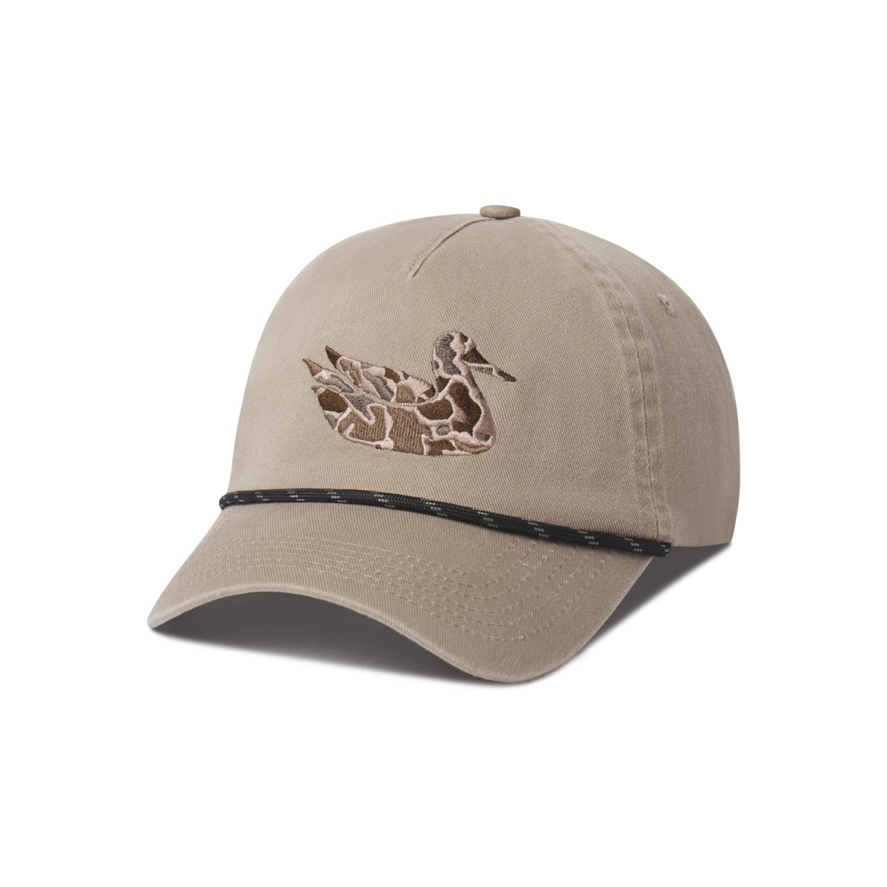Southern Marsh Ensenada Rope Hat - Camo Duck - Burnt Taupe