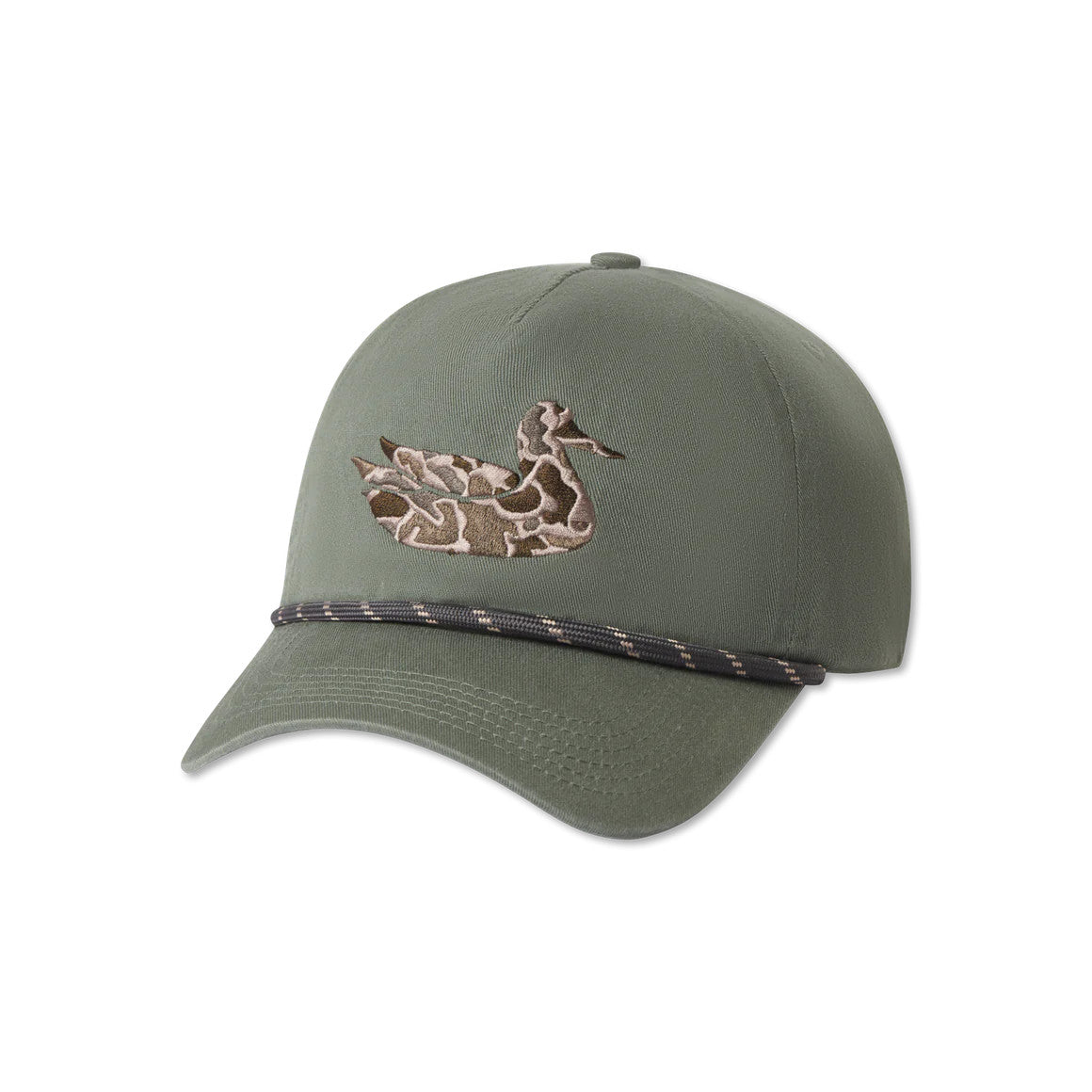 Southern Marsh Ensenada Rope Hat - Camo Duck - Hunter Green