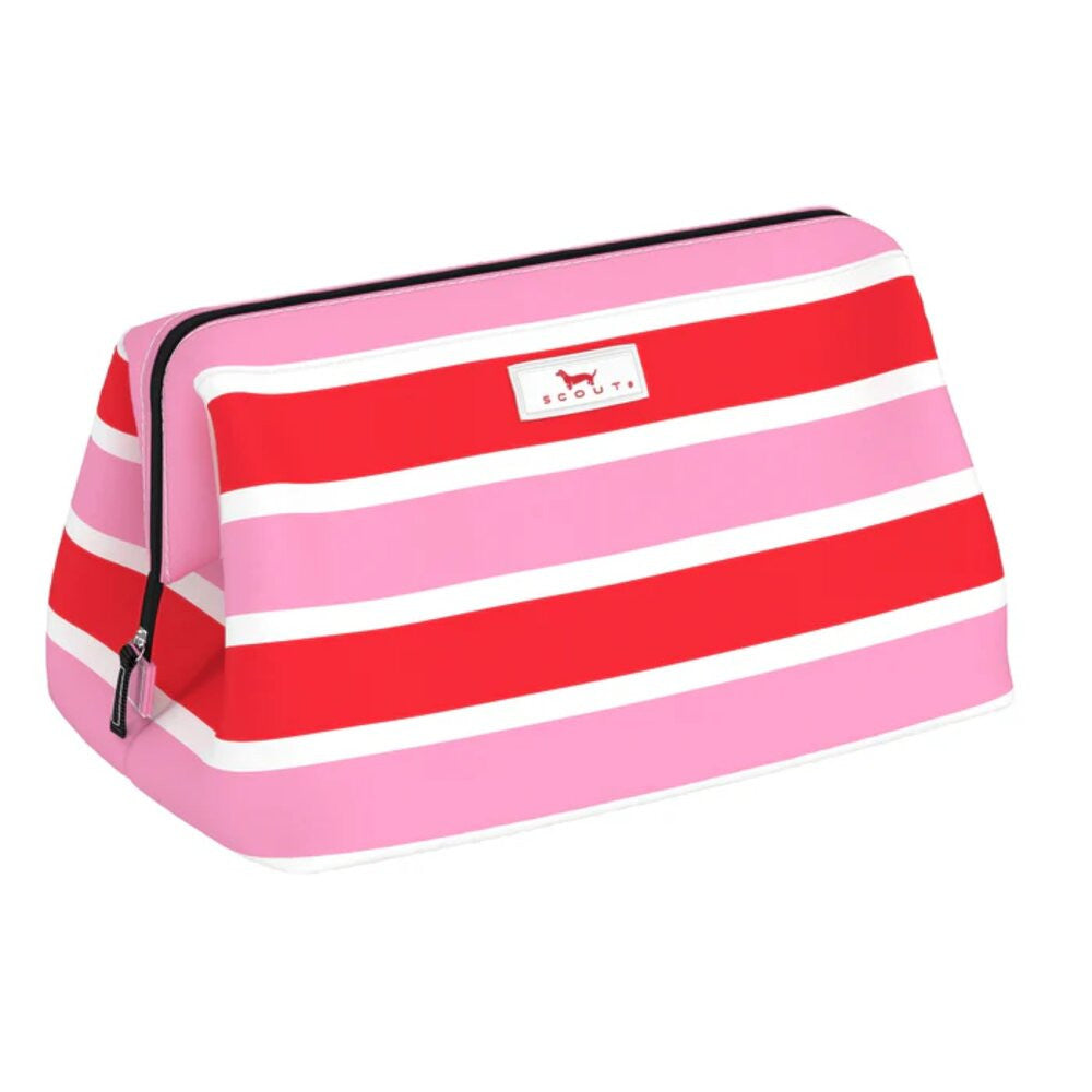 Scout Big Mouth Makeup Bag - Candy Striper