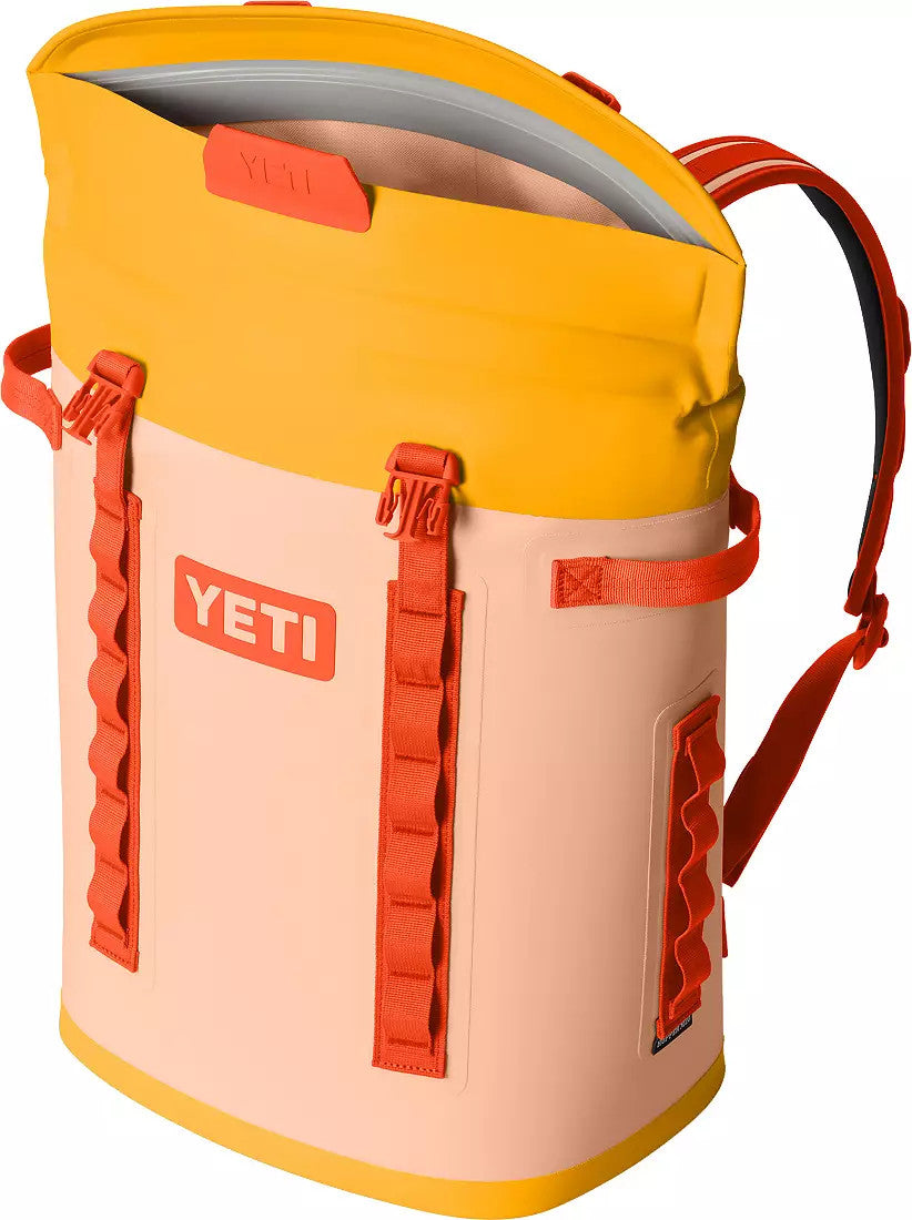 Yeti Hopper M20 Soft Backpack Cooler - Peach/Beekeeper