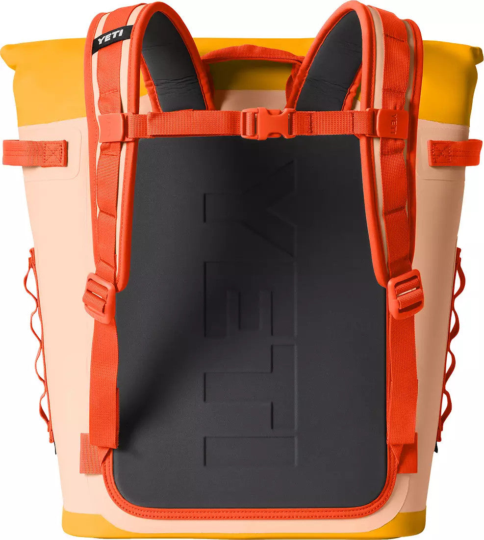 Yeti Hopper M20 Soft Backpack Cooler - Peach/Beekeeper