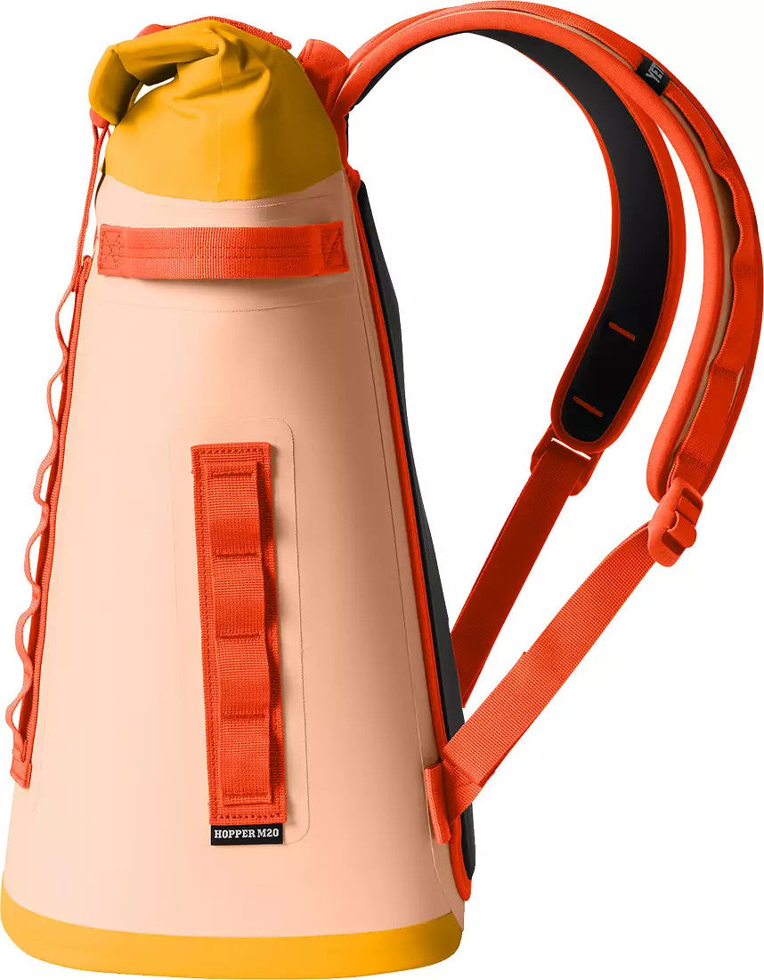 Yeti Hopper M20 Soft Backpack Cooler - Peach/Beekeeper