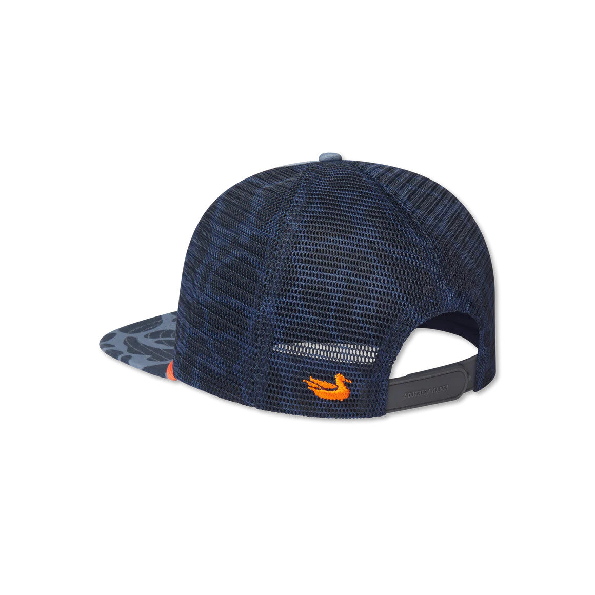 Southern Marsh Pintail Trucker Hat - Retro Camo - Slate