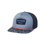 Southern Marsh Pintail Trucker Hat - Retro Camo - Slate