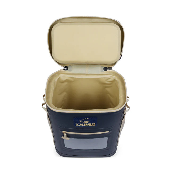 Yukon Outfitters Hatchie Backpack Cooler - Navy/Tan