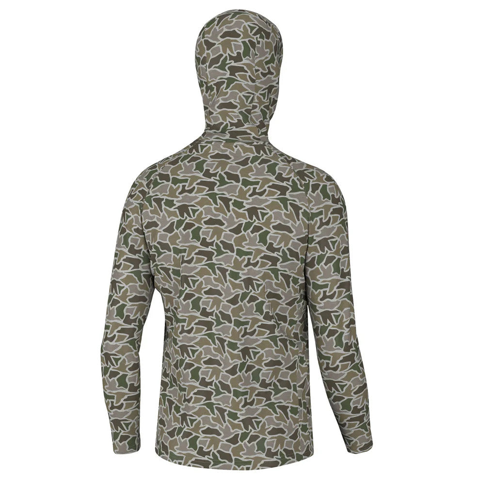 Local Boy Heather Blend Hoodie - Duck Camo