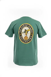Prairie Oaks Waterfowl Men's Beer Label Tee - Pine