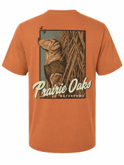 Prairie Oaks Waterfowl Men's Yellow Lab In Blind Tee