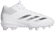 Adidas Adizero Impact Molded Kids Baseball Cleats - White