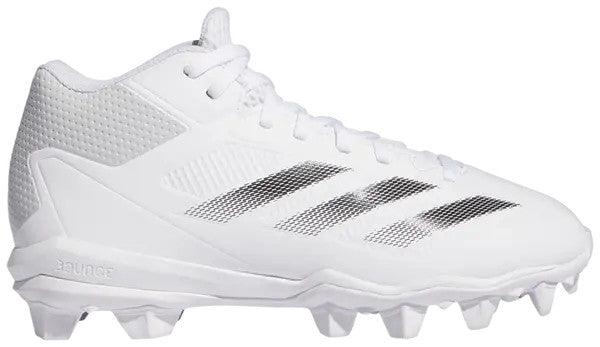 Adidas Adizero Impact Molded Kids Baseball Cleats - White