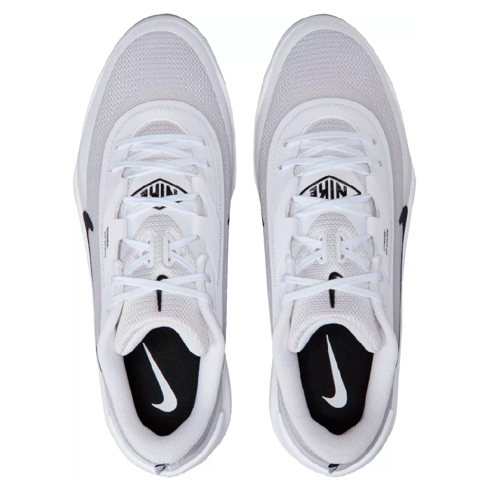 Nike Diamond Showcase MCS II Baseball Cleats - White/Black