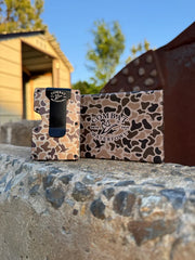 Combat Waterfowl Money Clip Wallet - Mosul Camo
