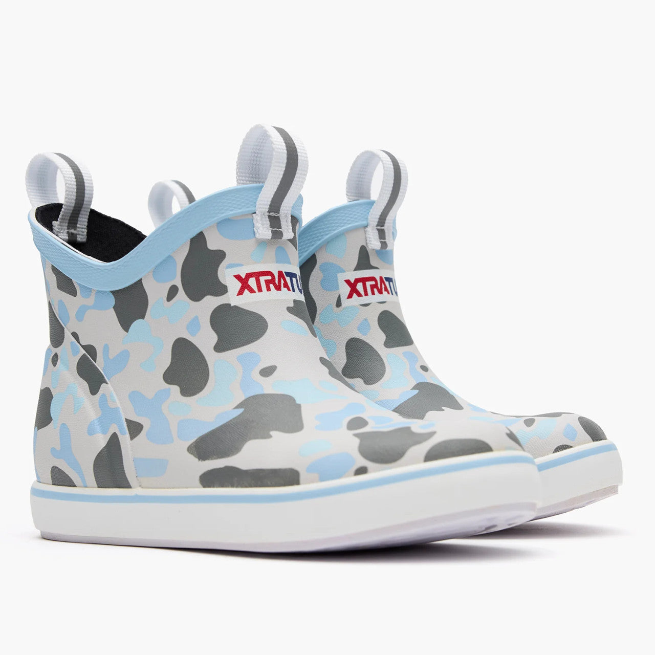 XTRATUF Toddler Boys' Ankle Deck Boot - Ice Duck Camo