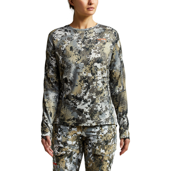 SITKA Women's Core Lightweight Crew Long Sleeve- Elevated II