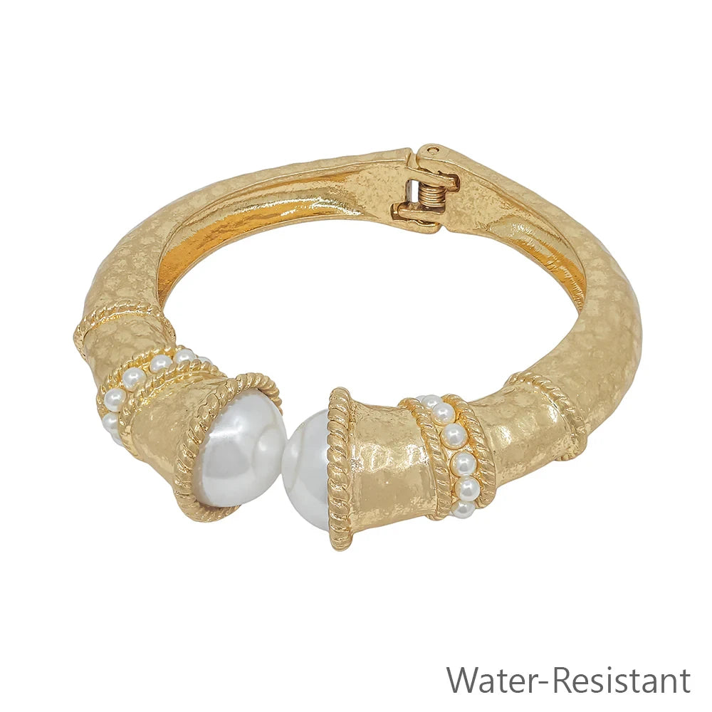 Meghan Browne Style JoJo Bracelet - Gold Pearl