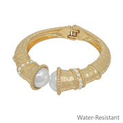 Meghan Browne Style JoJo Bracelet - Gold Pearl