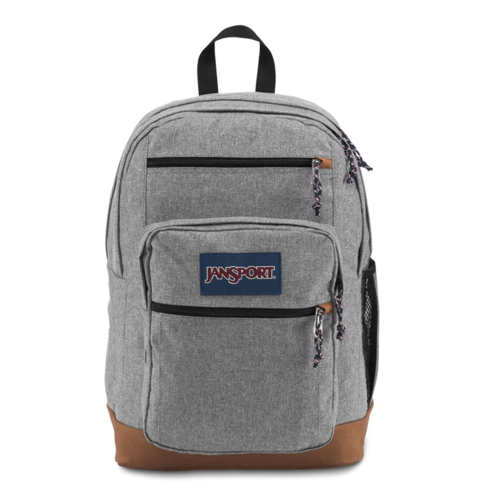 JanSport Cool Student Backpack - Grey Letterman Poly