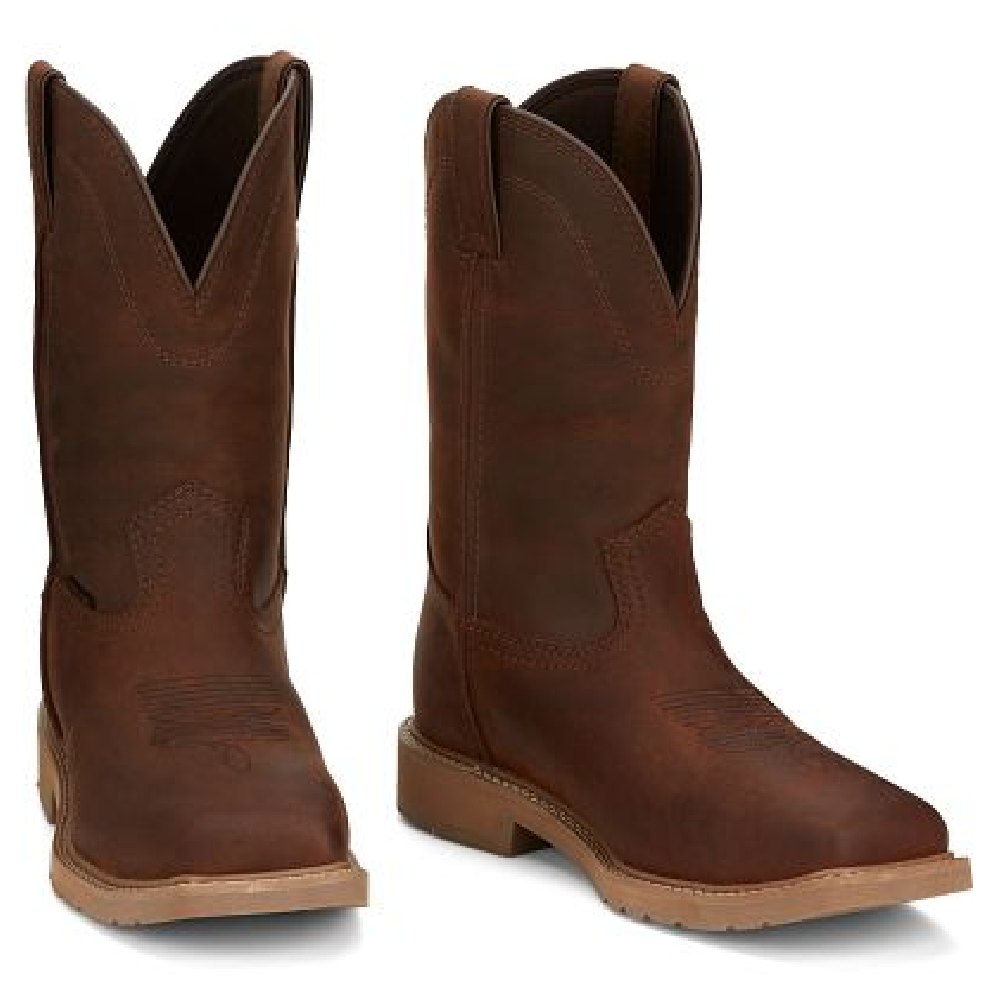 Justin Buster Men’s Western Work Boots