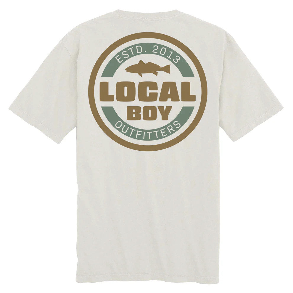 Local Boy Classic Red T-Shirt - Silver