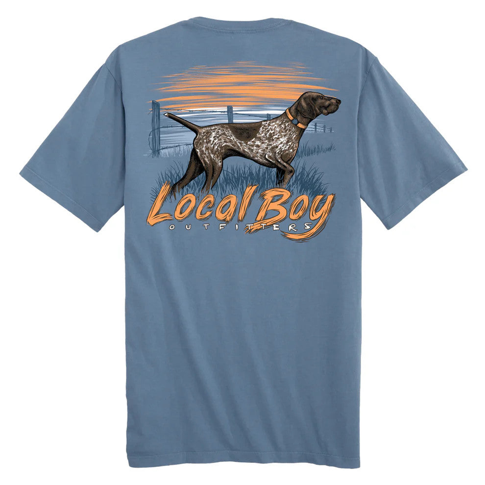 Local Boy Youth GSP Sunset T-Shirt - Slate
