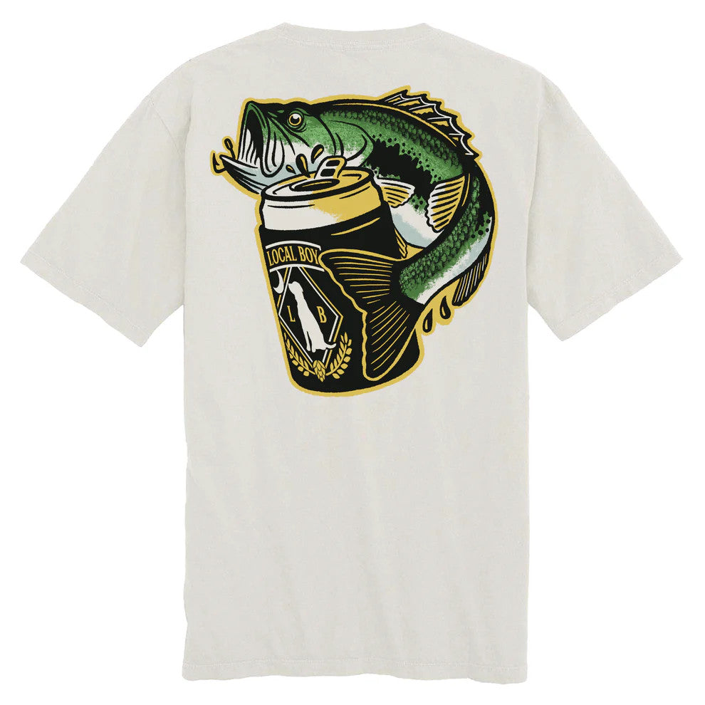 Local Boy Men's Beer Bass T-Shirt - Silver