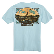 Local Boy Men's Jon Boat Plate T-Shirt - Chambray