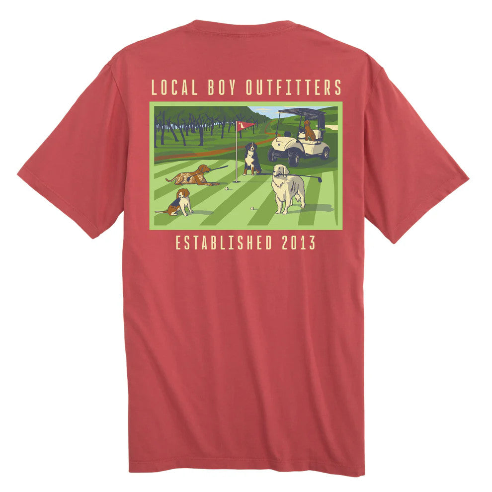Local Boy Men's Country Club T-Shirt - Brick