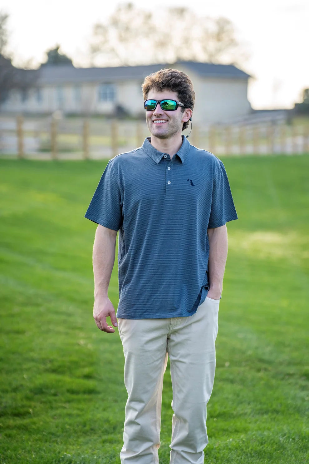 Local Boy Men's Driftwood Polo