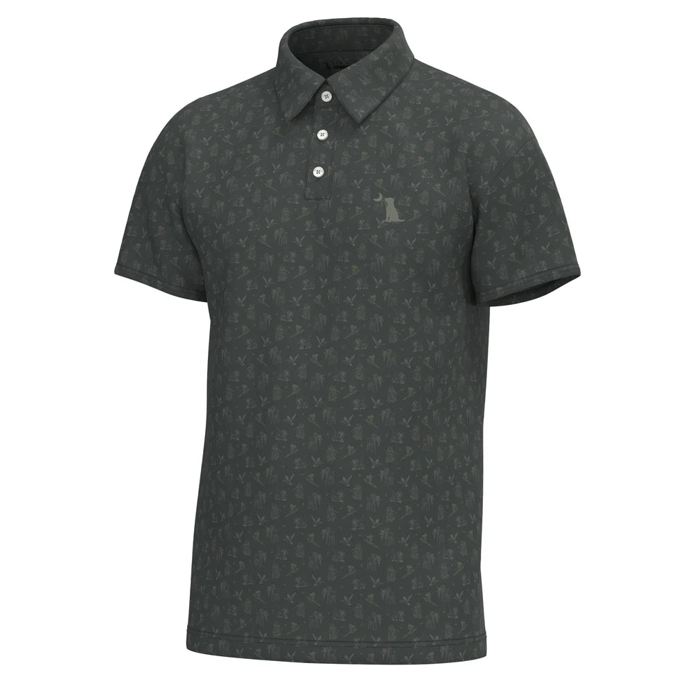 Local Boy Men's Dirty Myrtle Polo - Brown Ultimate Retrieve