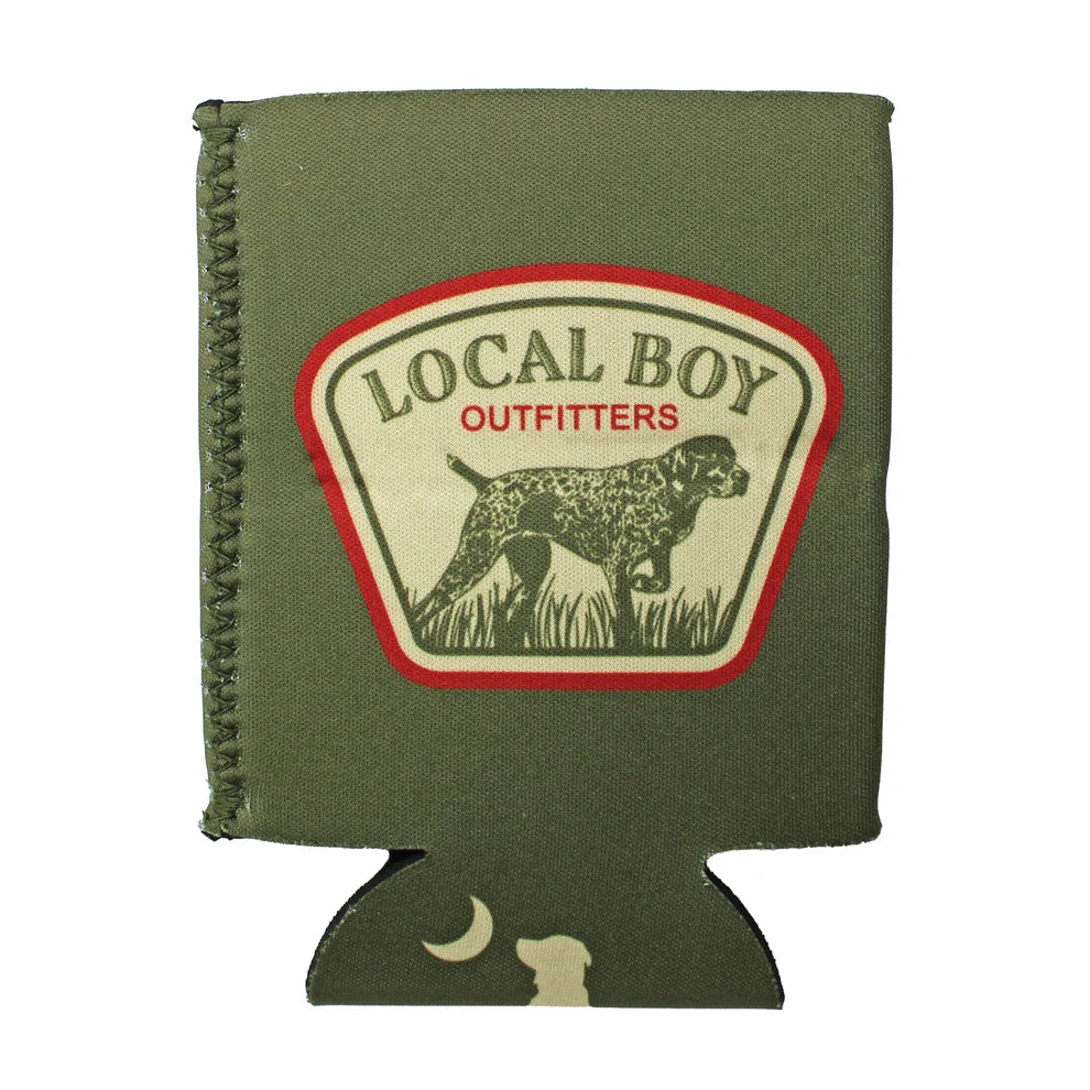 Local Boy GSP Badge Koozie - Pine