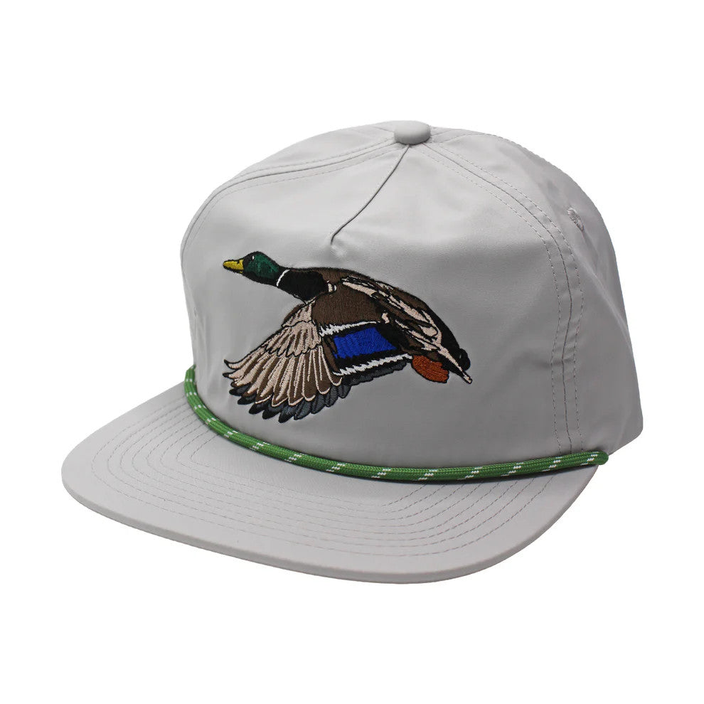 Local Boy Mr. Mallard Low-Profile Rope Hat - Cool Gray