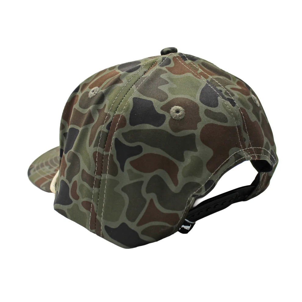 Local Boy Men's Cast & Blast 2.0 High Crown Rope Hat - Localflage OD