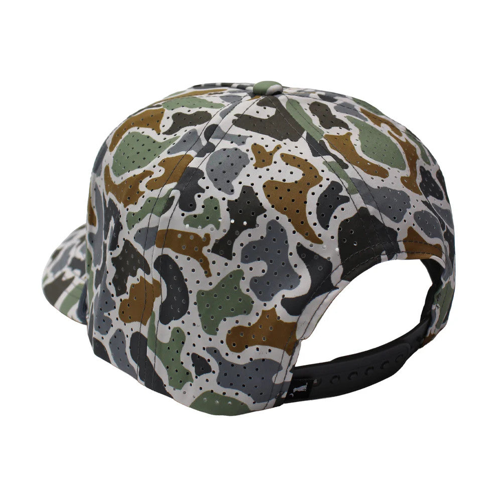 Local Boy Men's Local Orb Perforated Rope Hat - Localflage Bluff