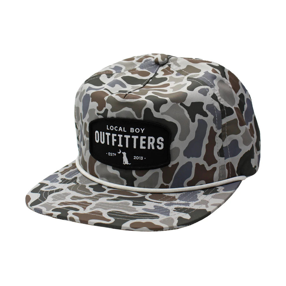 Local Boy Men's Woven Patch Low Profile Rope Hat - Localflage